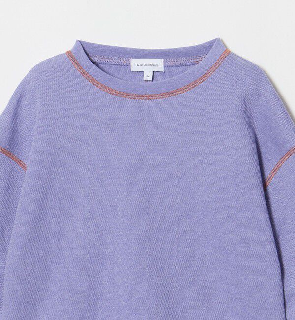 UNITED ARROWS green label relaxing「ハニカム ステッチ ロングスリーブ Tシャツ / キッズ 100cm-160cm」|Tシャツ・カットソー|