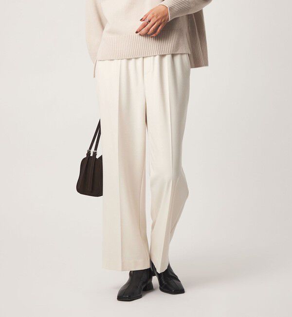 UNITED ARROWS green label relaxing「【結論シリーズ】ホッとニーハイフレアパンツ マシンウォッシャブル ストレッチ 帯電防止 」|その他|