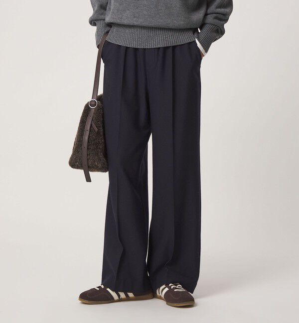 UNITED ARROWS green label relaxing「【結論シリーズ】ホッとニーハイフレアパンツ マシンウォッシャブル ストレッチ 帯電防止 」|その他|