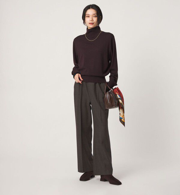 UNITED ARROWS green label relaxing「【結論シリーズ】ホッとニーハイフレアパンツ マシンウォッシャブル ストレッチ 帯電防止 」|その他|