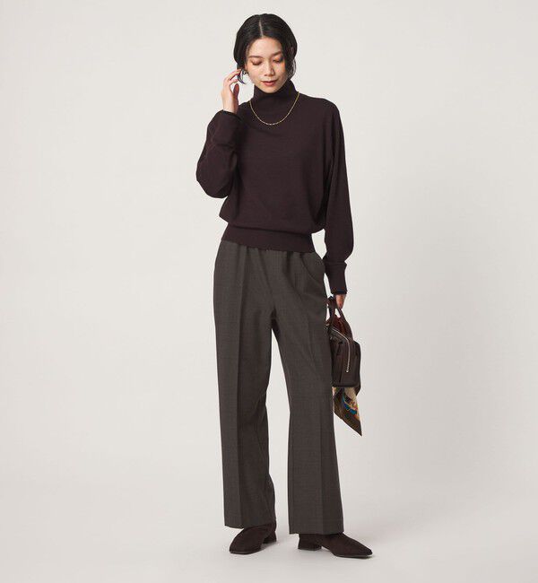 UNITED ARROWS green label relaxing「【結論シリーズ】ホッとニーハイフレアパンツ マシンウォッシャブル ストレッチ 帯電防止 」|その他|