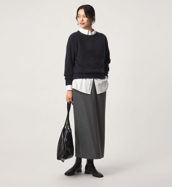 UNITED ARROWS green label relaxing「【結論シリーズ】ホッとタイトスカート マシンウォッシャブル ストレッチ 帯電防止」|タイト|