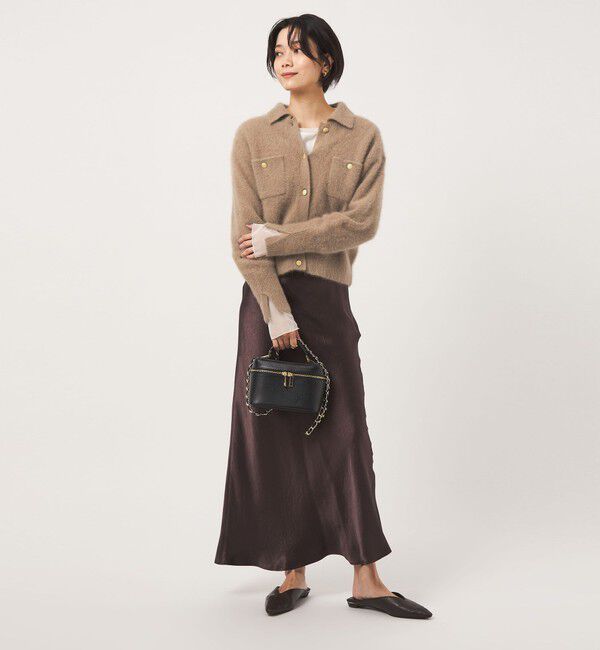UNITED ARROWS green label relaxing「【結論シリーズ】凛とヘアリーカーデ」|カーディガン|