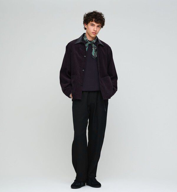 UNITED ARROWS green label relaxing「【別注】＜UNIVERSAL OVERALL＞GLR コーデュロイ カバーオール ジャケット」|ブルゾン・スタジャン|