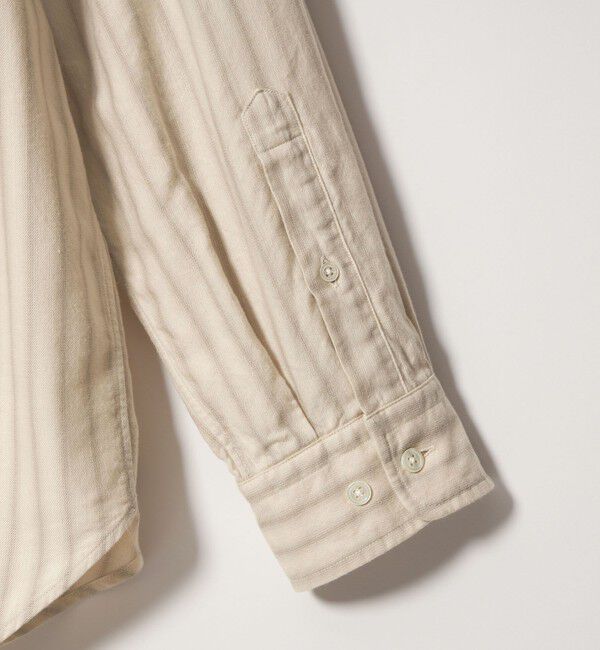STEVEN ALAN「＜Steven Alan＞ ネル オンブレストライプ レギュラーカラー シャツ LOOSE」|シャツ・ブラウス|