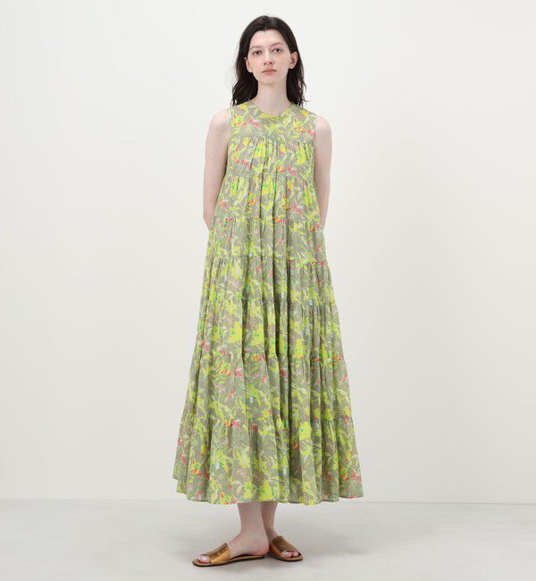 TOMORROWLAND BUYING WEAR「【別注】MARIHA MidnightFlowers ミューズのドレス」|ワンピース|