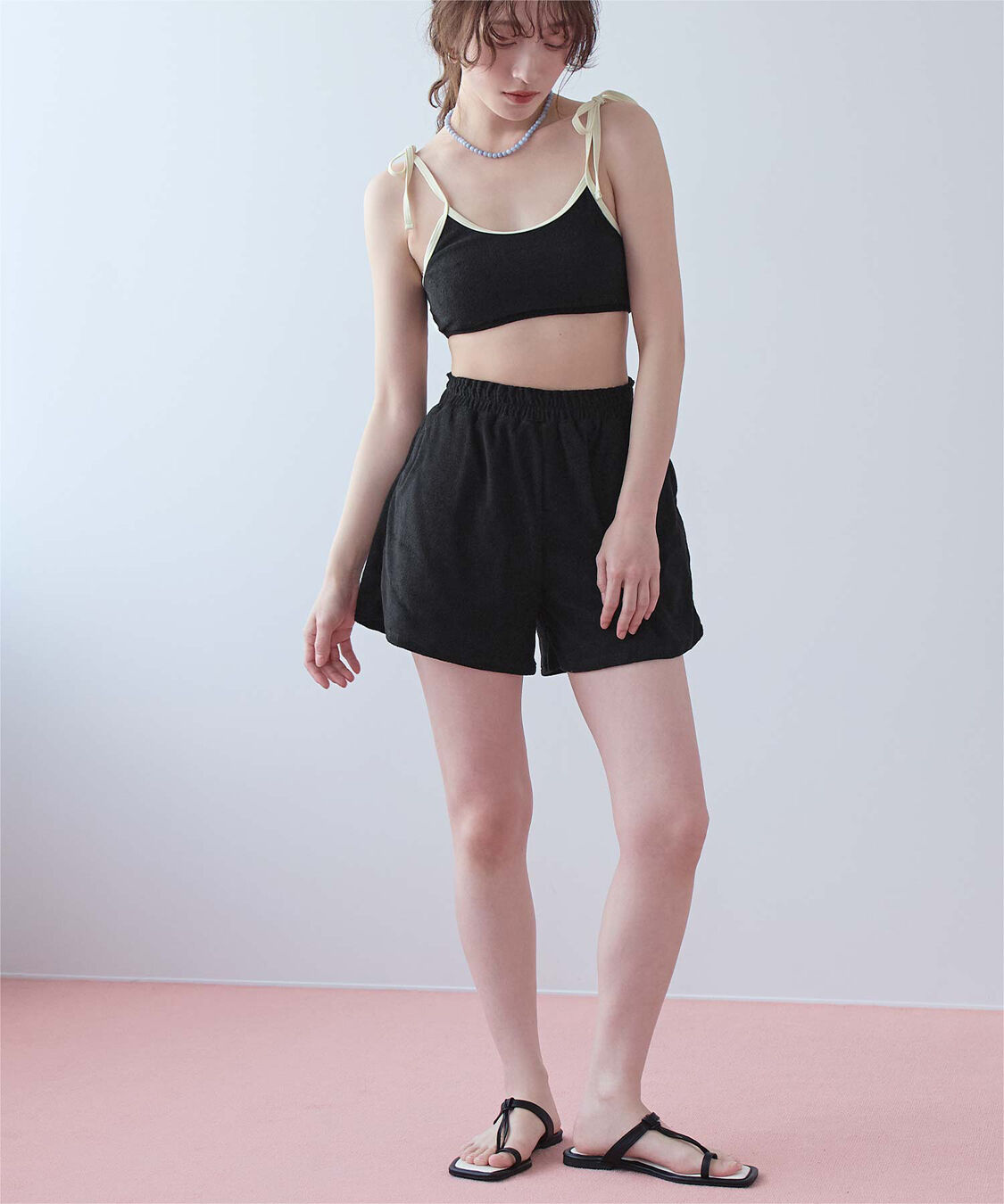 SEA DRESS「パイル素材ショートパンツ」|ショーツ|