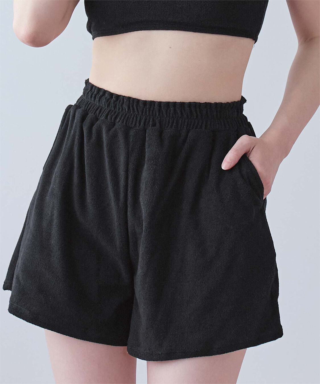 SEA DRESS「パイル素材ショートパンツ」|ショーツ|