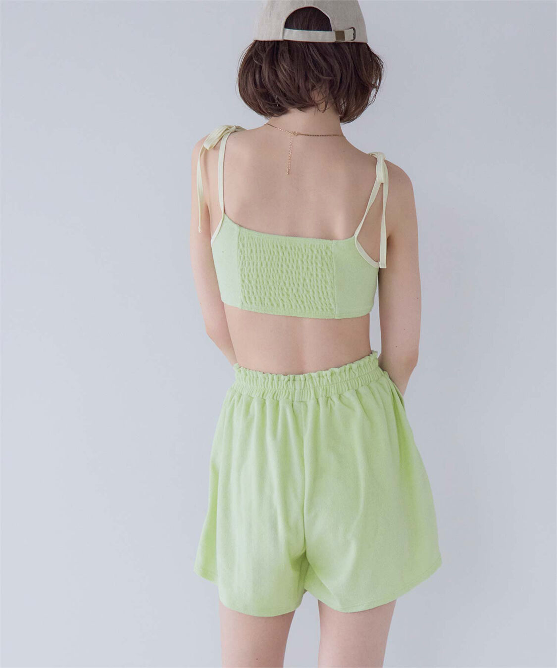 SEA DRESS「パイル素材ショートパンツ」|ショーツ|