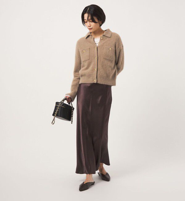UNITED ARROWS green label relaxing「【結論シリーズ】凛とヘアリーカーデ」|カーディガン|