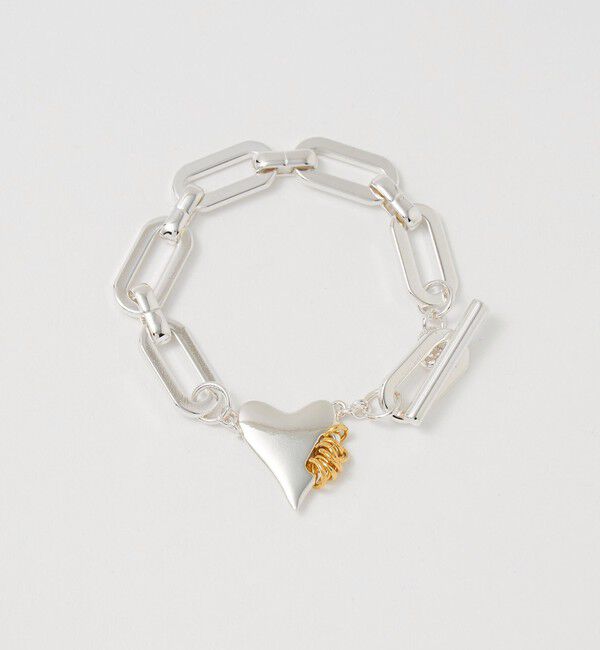 BEAUTY&YOUTH UNITED ARROWS「＜LAPUIS＞Coil Heart ブレスレット」|ブレスレット・バングル|その他1