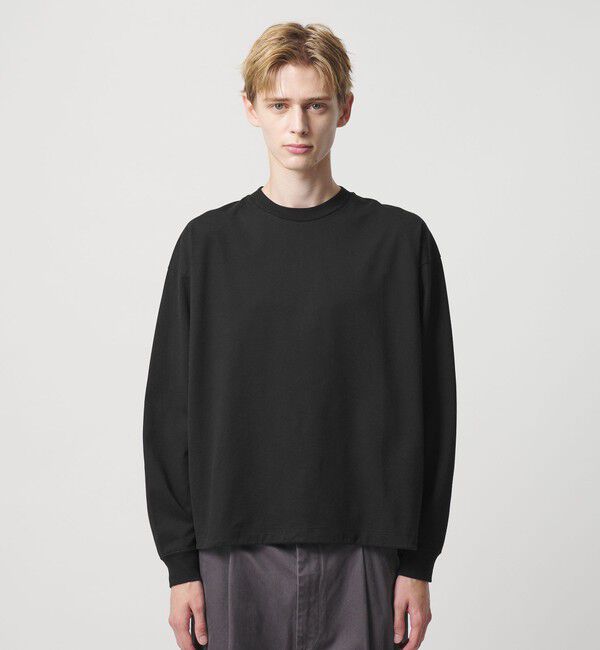 BEAUTY&YOUTH UNITED ARROWS「【WEB限定】クリア コットン アジャスト クルーネック カットソー」|Tシャツ・カットソー|