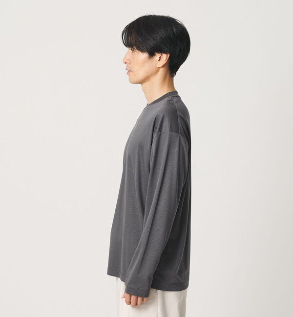 BEAUTY&YOUTH UNITED ARROWS「デオドラント プラチナ ポンチ クルーネック カットソー 抗菌防臭」|Tシャツ・カットソー|