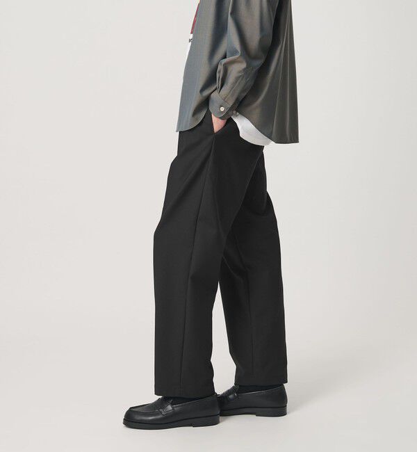 BEAUTY&YOUTH UNITED ARROWS「ダブル レイヤード バルーン イージー パンツ NO.9 ヨコストレッチ」|チノ|