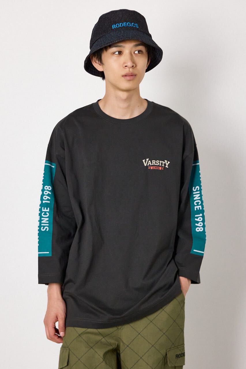 RODEO CROWNS「バーシティトップス」|Tシャツ・カットソー|D/C.GRY3