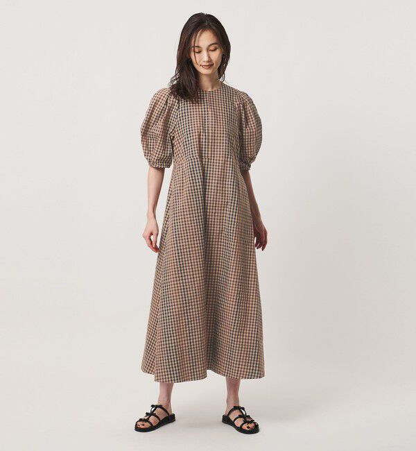 UNITED ARROWS「ギンガムチェック ワンピース ‐ウォッシャブル‐」|ワンピース|