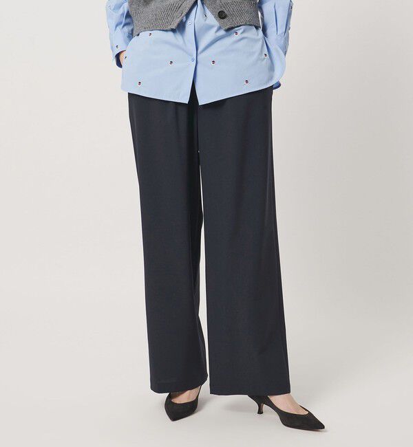 UNITED ARROWS「T/W イージーパンツ」|その他|NAVY