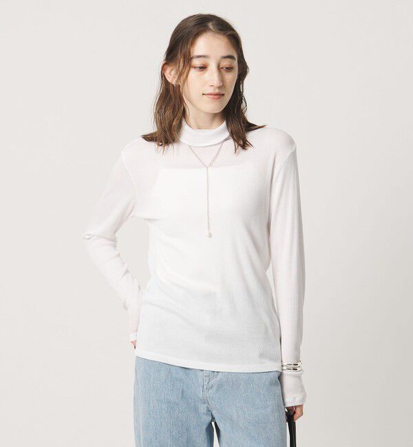 UNITED ARROWS「コットン テレコ タートル カットソー」|Tシャツ・カットソー|