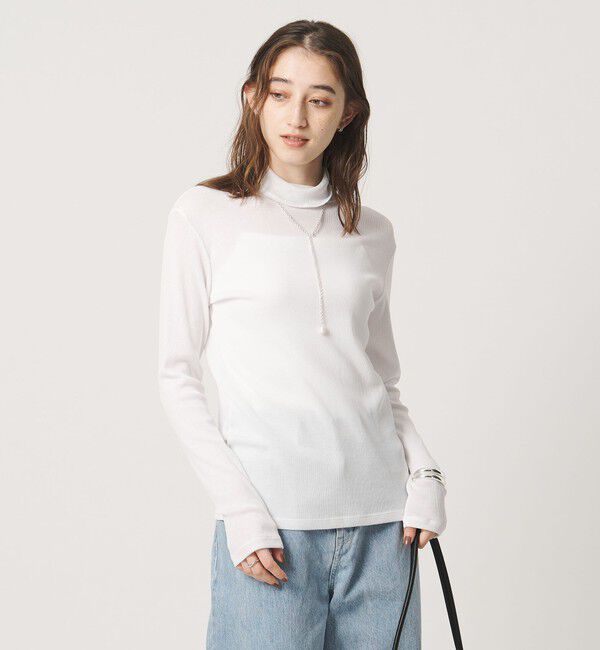 UNITED ARROWS「コットン テレコ タートル カットソー」|Tシャツ・カットソー|