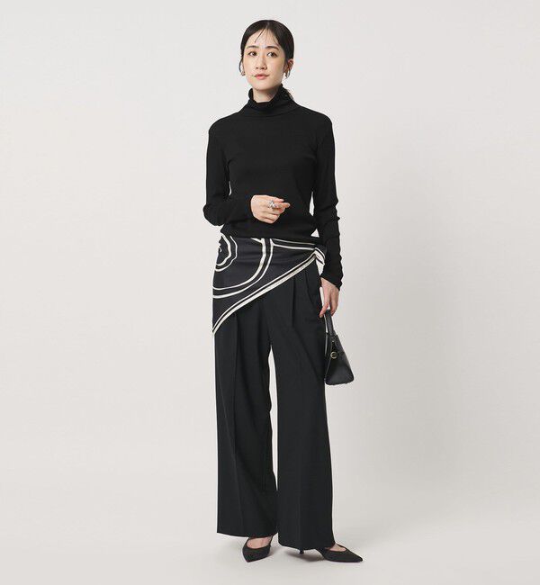UNITED ARROWS「コットン テレコ タートル カットソー」|Tシャツ・カットソー|