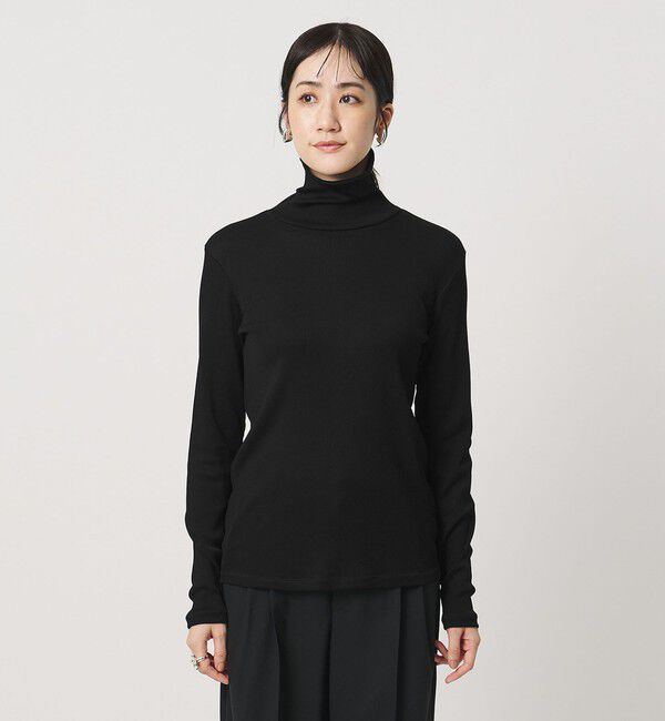 UNITED ARROWS「コットン テレコ タートル カットソー」|Tシャツ・カットソー|