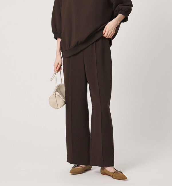 UNITED ARROWS「COMFY イージーパンツ ‐ウォッシャブル 防汚 UVカット‐」|スラックス|
