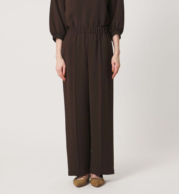 UNITED ARROWS「COMFY イージーパンツ ‐ウォッシャブル 防汚 UVカット‐」|スラックス|