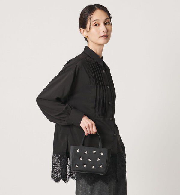 UNITED ARROWS「ビジュー キューブ ミニトートバッグ」|トートバッグ|