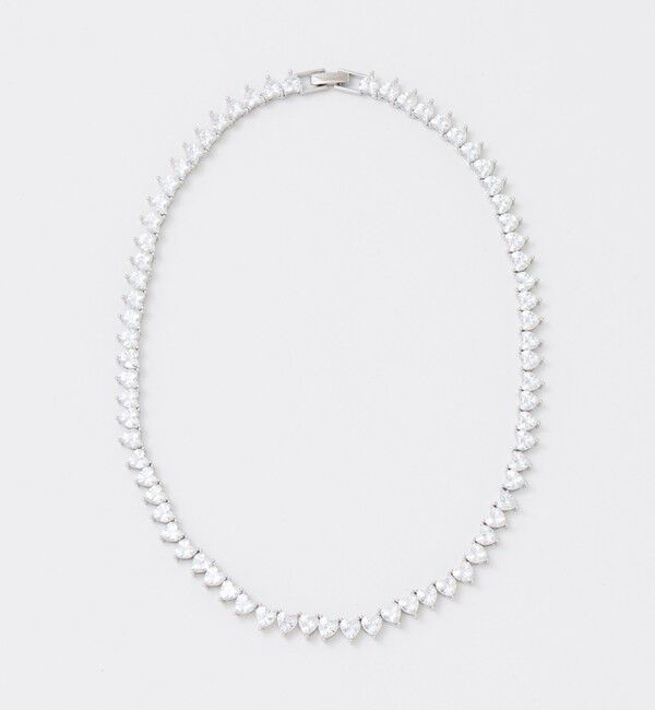 UNITED ARROWS「ハートビジュー ネックレス」|ネックレス|