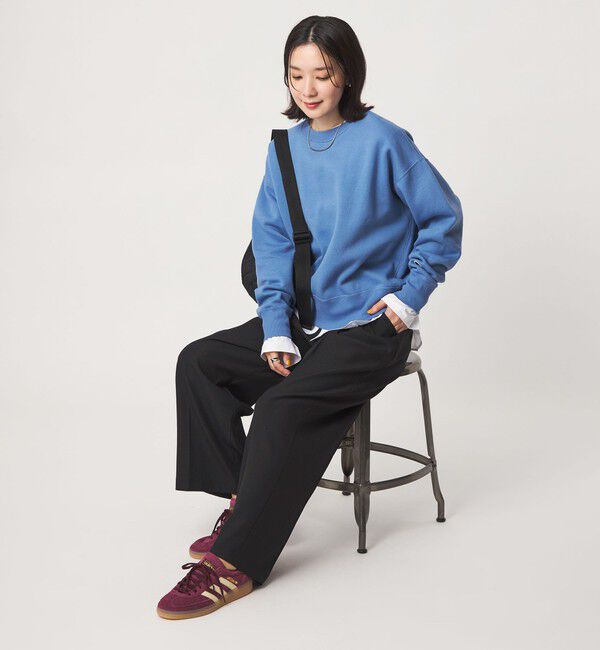 UNITED ARROWS green label relaxing「ニーハイワイドパンツ マシンウォッシャブル ストレッチ 帯電防止」|その他|