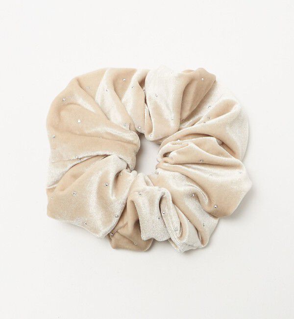EMMEL REFINES「＜EMMEL REFINES＞EM ホットフィット ベロア シュシュ」|その他|OFF WHITE