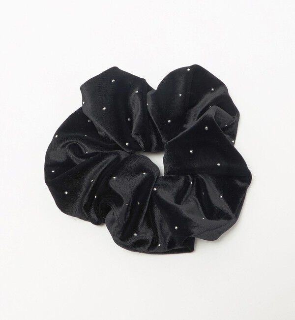 EMMEL REFINES「＜EMMEL REFINES＞EM ホットフィット ベロア シュシュ」|その他|BLACK