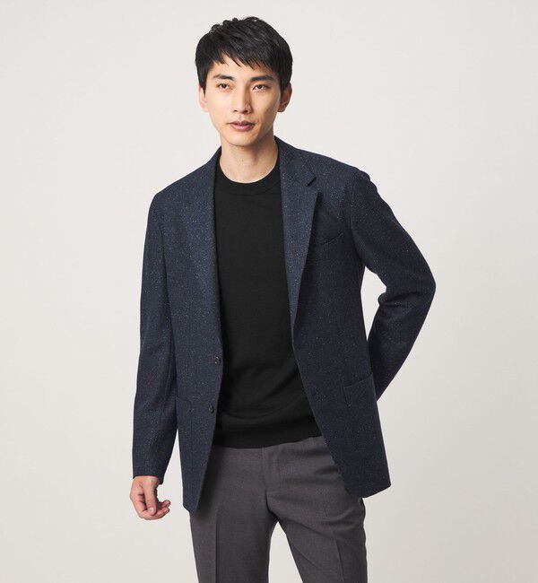 UNITED ARROWS green label relaxing「SUPER 120S ハイゲージ クルーネック ニット」|ニット・セーター|