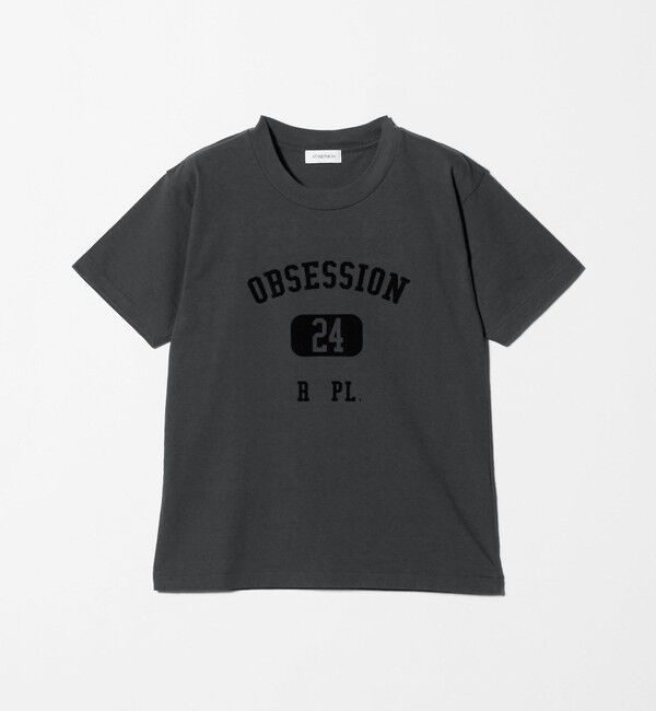 ATTISESSION「＜ATTISESSION＞OBSESSION フロッキーロゴ Tシャツ」|Tシャツ・カットソー|DK.GRAY
