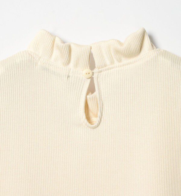 STEVEN ALAN「＜Steven Alan＞フリル ノースリーブ Tシャツ」|Tシャツ・カットソー|