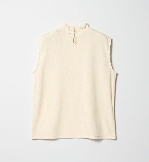 STEVEN ALAN「＜Steven Alan＞フリル ノースリーブ Tシャツ」|Tシャツ・カットソー|