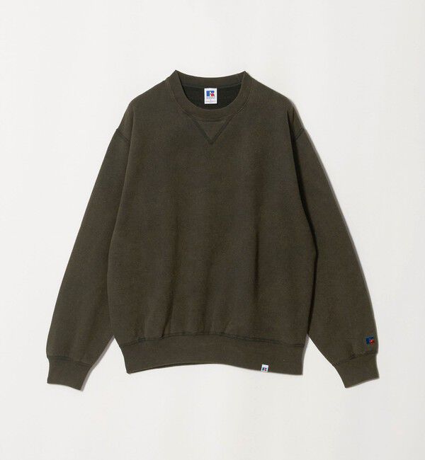 BEAUTY&YOUTH UNITED ARROWS「＜RUSSELL ATHLETIC &times; BEAUTY&YOUTH＞フェード クルーネック スウェット」|Tシャツ・カットソー|BLACK