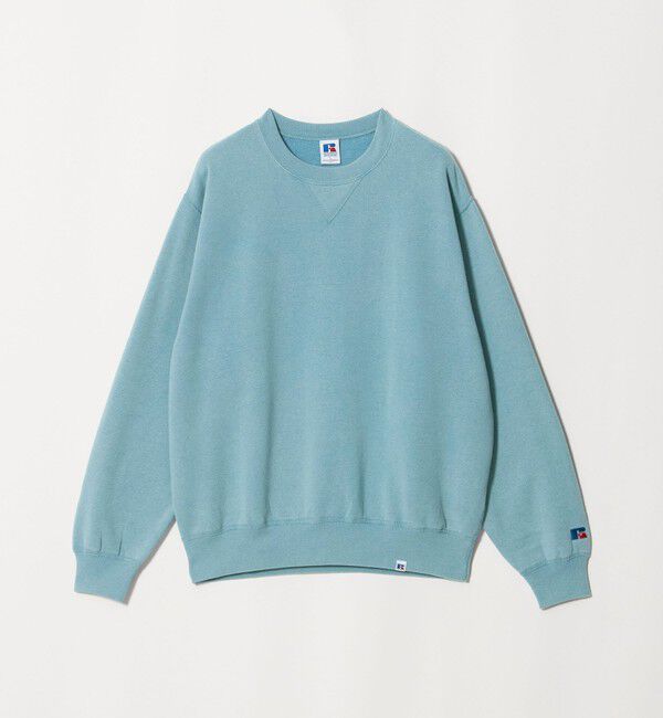BEAUTY&YOUTH UNITED ARROWS「＜RUSSELL ATHLETIC &times; BEAUTY&YOUTH＞フェード クルーネック スウェット」|Tシャツ・カットソー|LT.BLUE