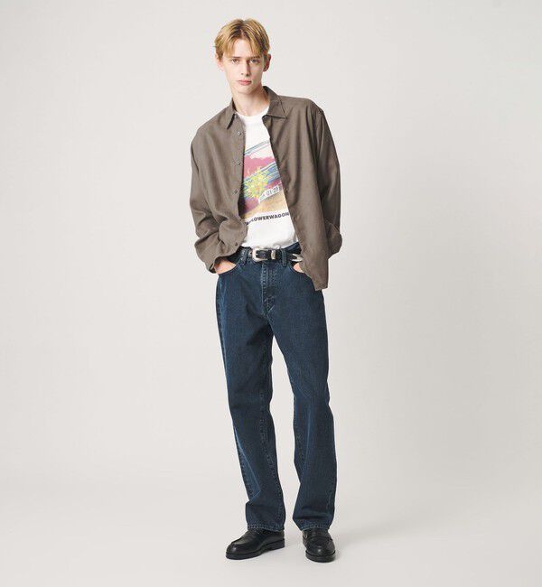 BEAUTY&YOUTH UNITED ARROWS「スエードタッチ レギュラー スクエア シャツ FORM型」|シャツ・ブラウス|