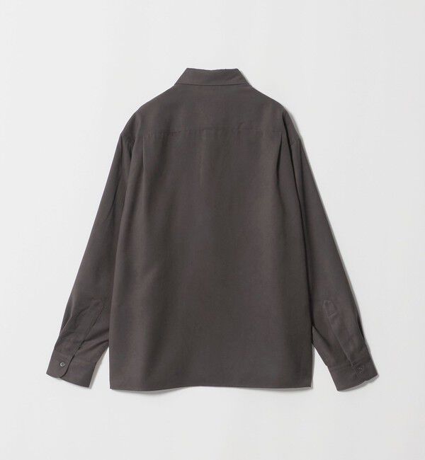 BEAUTY&YOUTH UNITED ARROWS「スエードタッチ レギュラー スクエア シャツ FORM型」|シャツ・ブラウス|