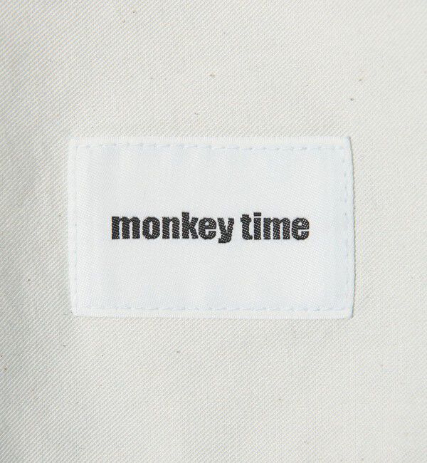 MONKEY TIME「デニム シンチバック スーパーバギー パンツ」|チノ|