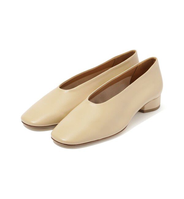 TOMORROWLAND GOODS「Aeyde DELIA ナッパレザー ローヒールパンプス」|パンプス|
