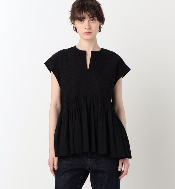 TOMORROWLAND BUYING WEAR「【別注】ne Quittez pas BLACK ブラウス」|シャツ・ブラウス|