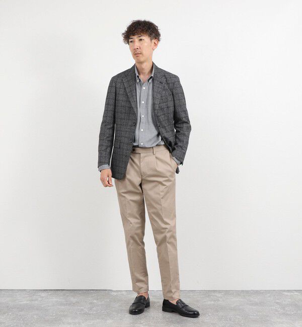 NOLLEY'S goodman「《ビジカジ対応》ダンガリーボタンダウンシャツ 26AW」|シャツ・ブラウス|