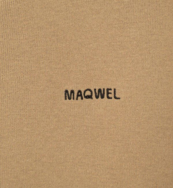 MAQWEL「【MAQWEL/マクウェル】スウェットライクニット」|ニット・セーター|