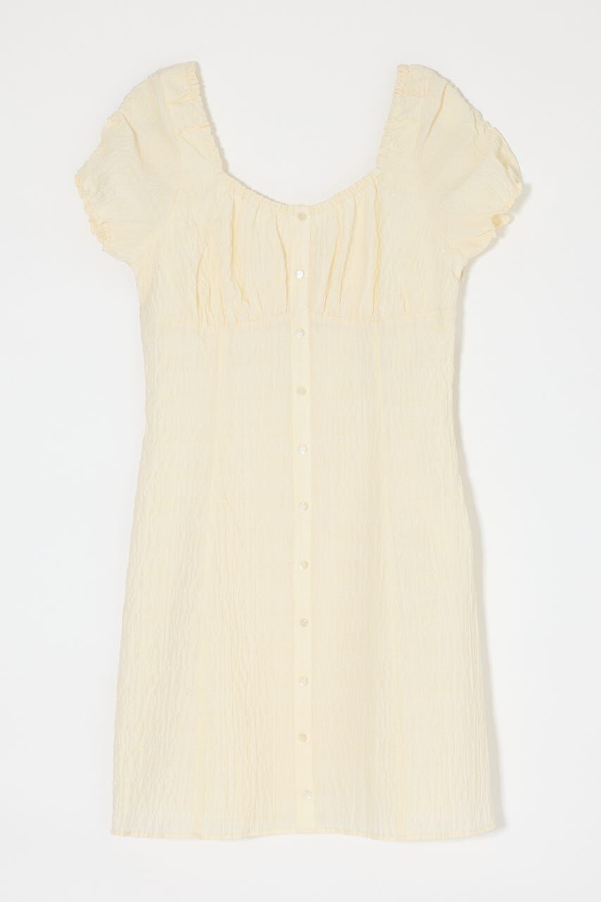 MOUSSY「2WAY SHIRRING MINI ドレス」|ワンピース|IVOY3