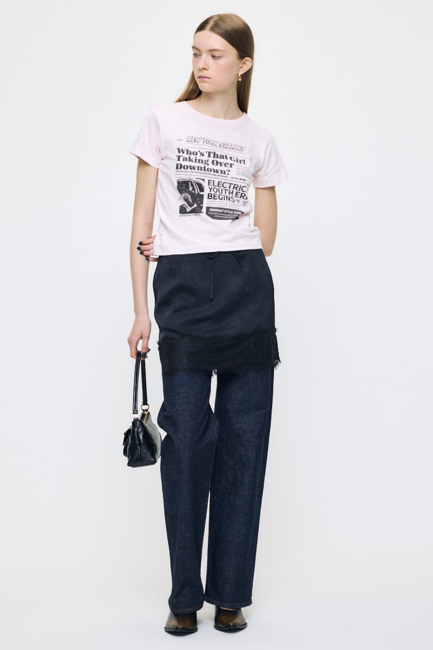 MOUSSY「LACE MINI スカート」|スカート|