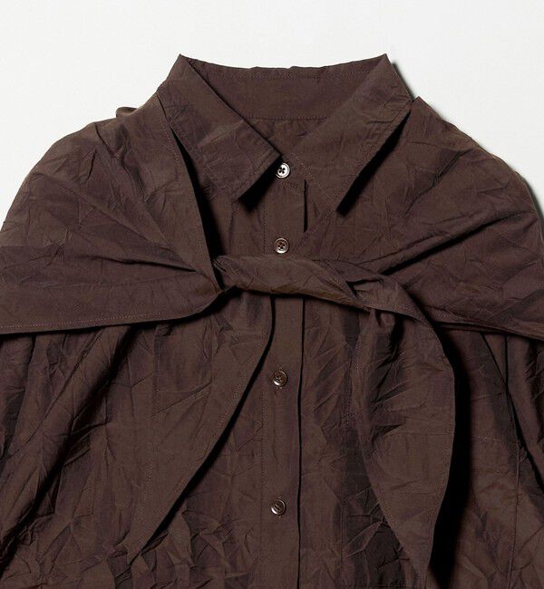 UNITED ARROWS「ファブリカ スカーフ シャツ」|シャツ・ブラウス|