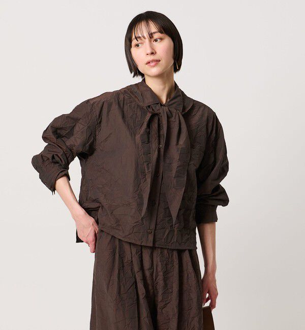 UNITED ARROWS「ファブリカ スカーフ シャツ」|シャツ・ブラウス|