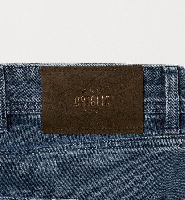 UNITED ARROWS「【別注】＜BRIGLIA 1949＞5ポケット ブルー デニム パンツ」|デニム|